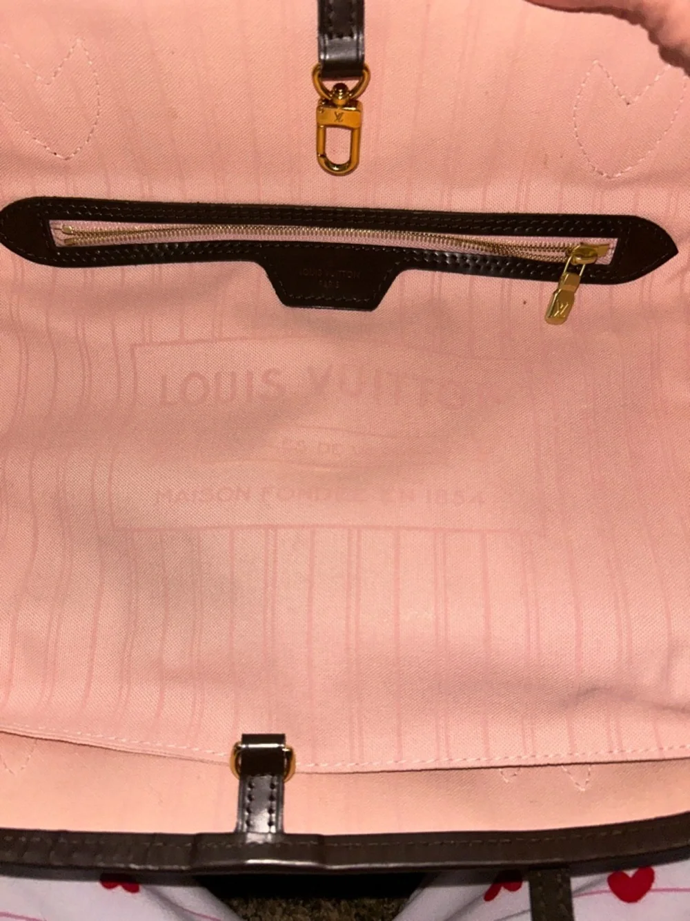 LV neverful mm damier ebene - Picture 9 of 14